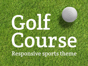 Golf Course theme for Wordpress