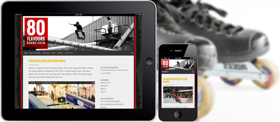 responsive wordpress sport theme street